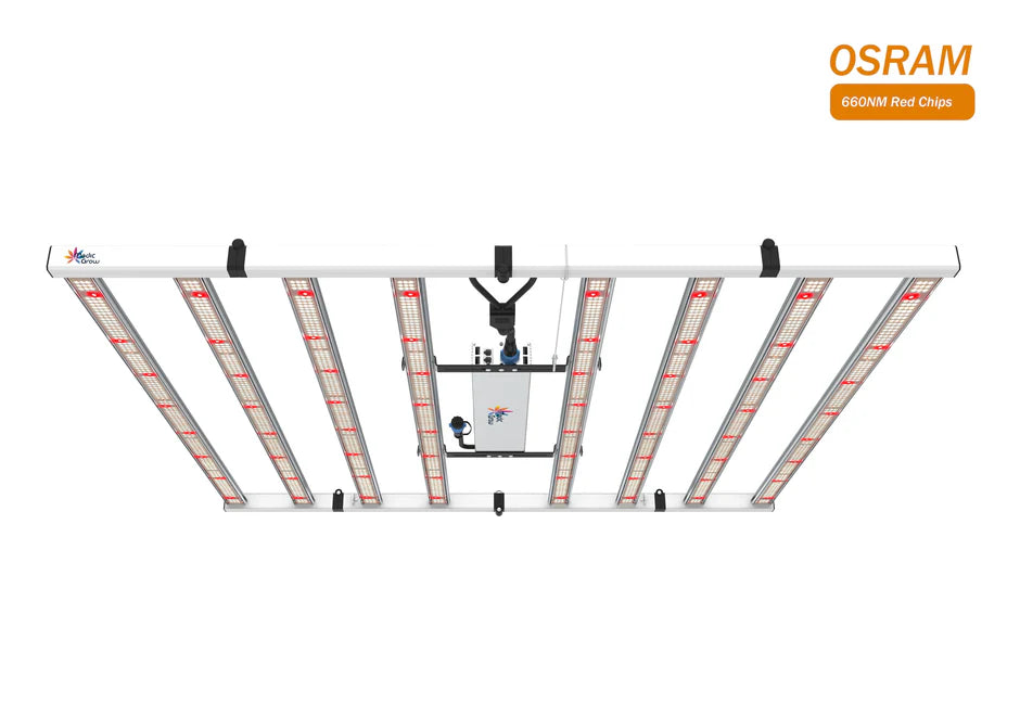Lampe de culture à LED Medic Grow Flex-800 et kit de culture à LED 120x120 800 watts