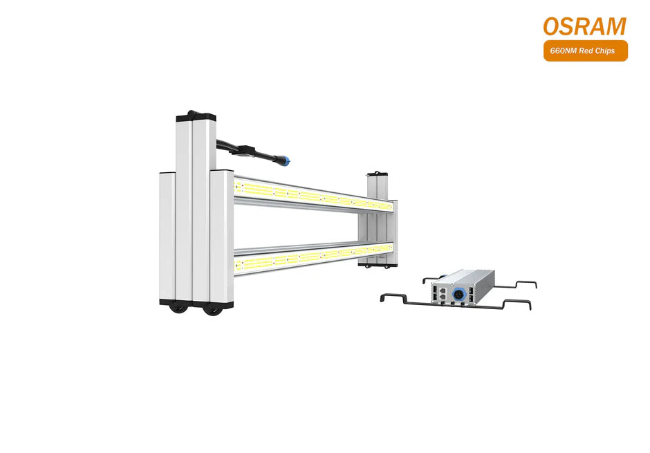 Medic Grow Flex-800/800 PRO Lampe de culture LED pliable à spectre V1/U1 pour plantes d'intérieur – Lampe de culture LED 800 W pour tente de culture 120 x 120 cm