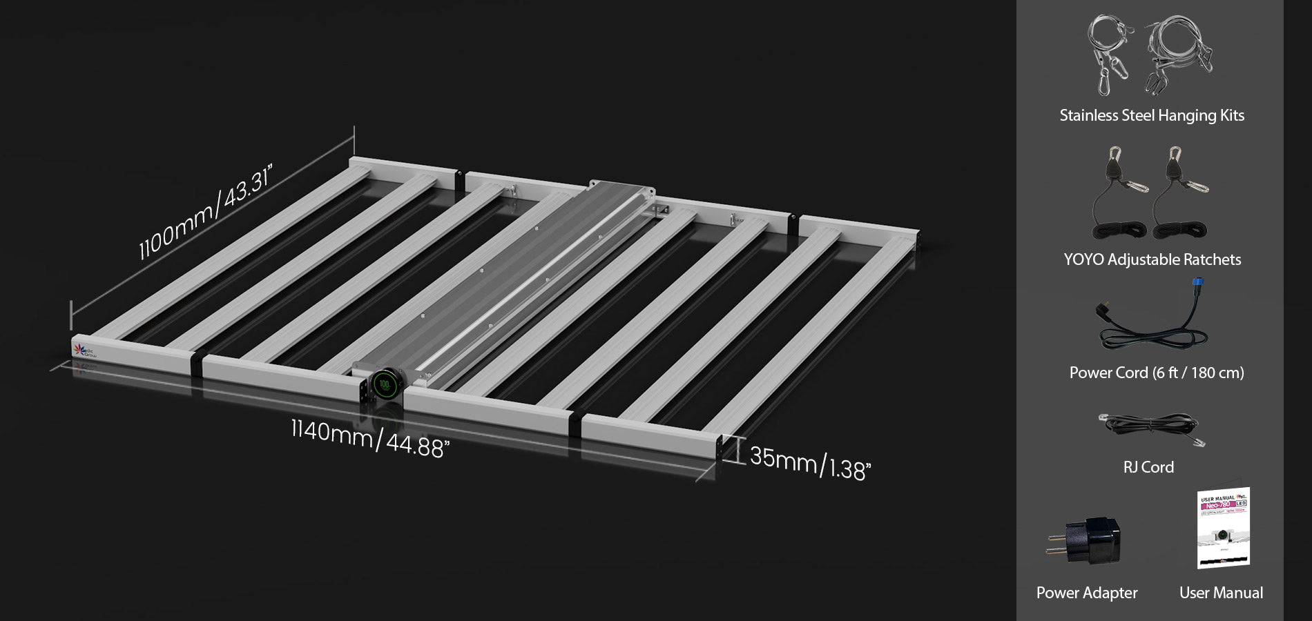 led grow lampe